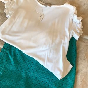 Ann Taylor eyelet mini